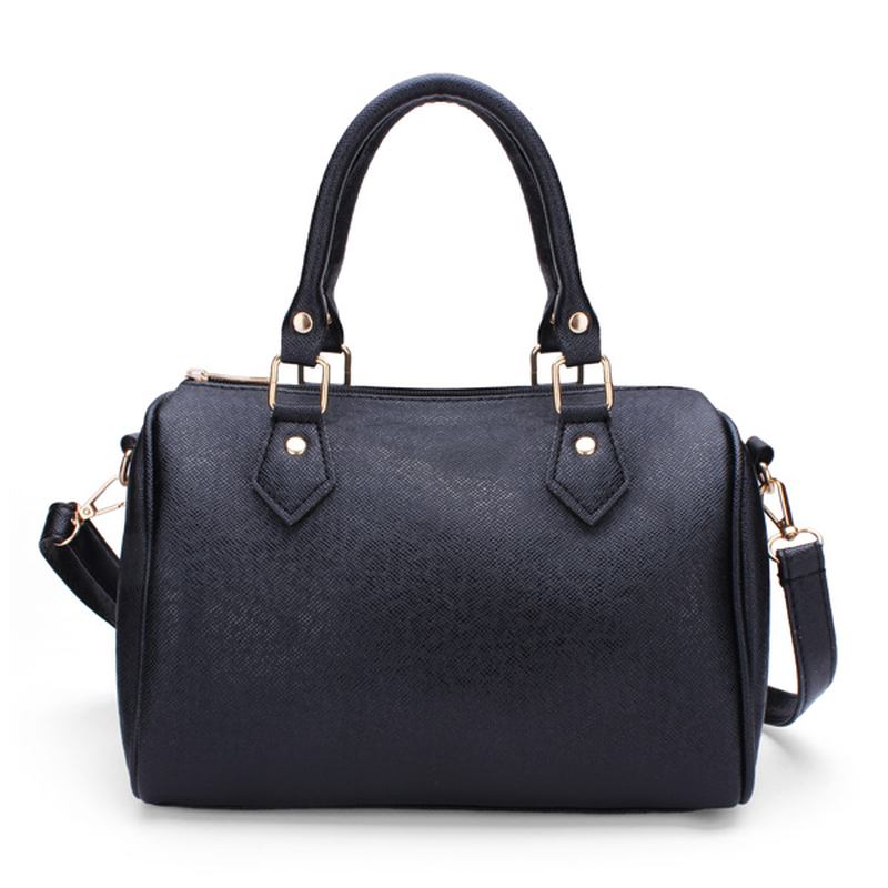 Pu Messenger Bag Handväska Axelväska Tote Bag Crossbody Bag