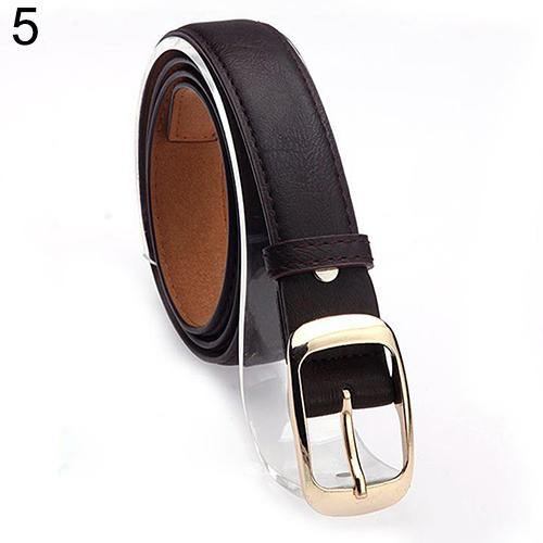 Dammode Midjebälte Märke Matchande Konstläderbälten Casual Midjeband