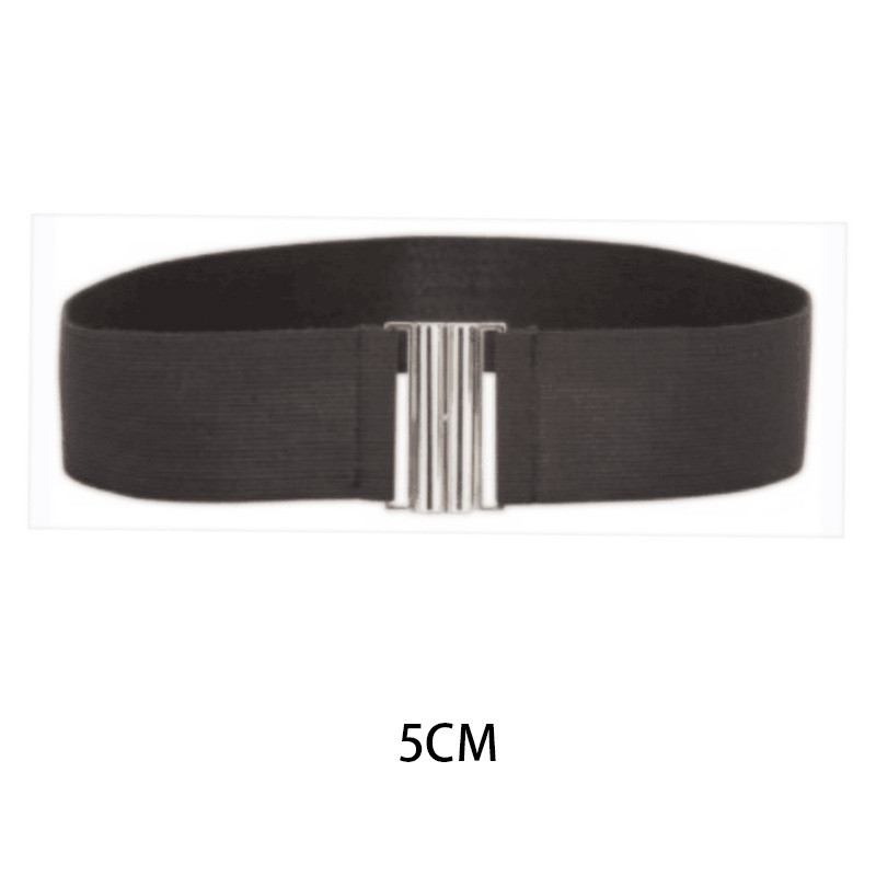 Elastiskt Midjeband För Kvinnor Mode Elastiskt Brett Bälte