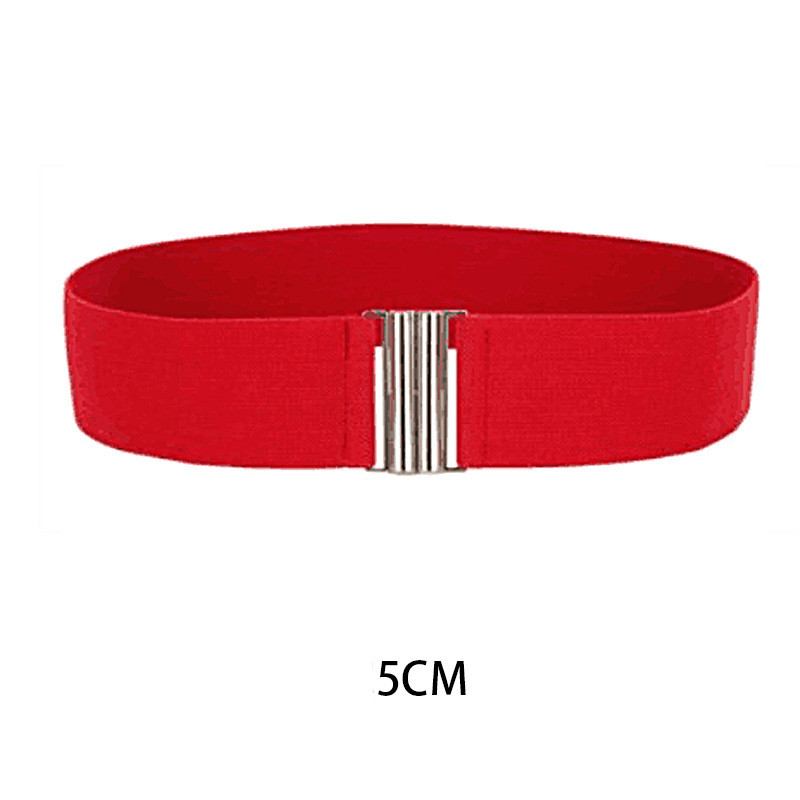 Elastiskt Midjeband För Kvinnor Mode Elastiskt Brett Bälte