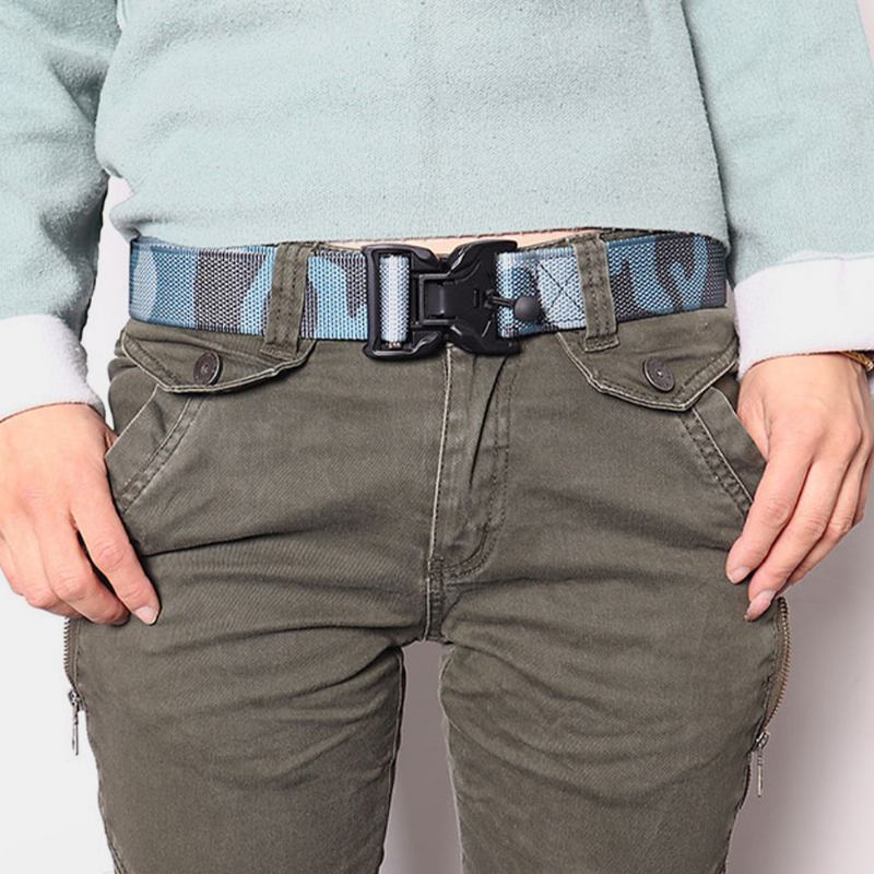 Herr Camouflage Wild 125 cm Magnet Quick Release Spänne Utomhusträning Taktiska Bälten