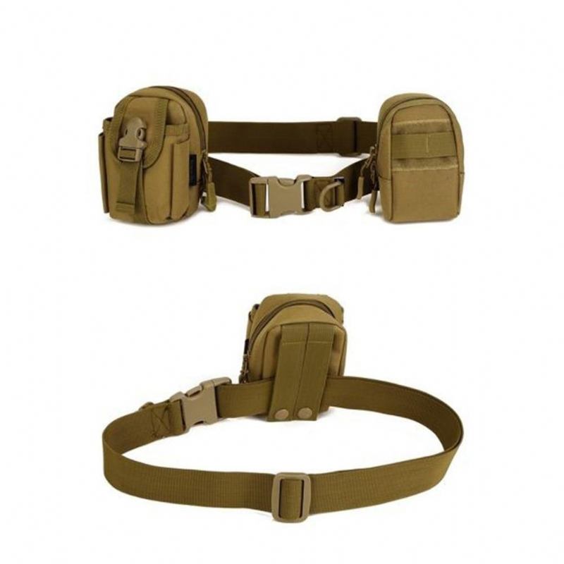 Män Justerbar Taktisk Strid Webbbälte Spänne Midjeband Military Rescue Rigger