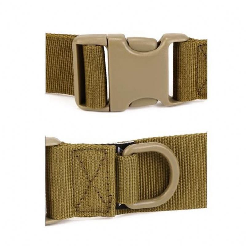 Män Justerbar Taktisk Strid Webbbälte Spänne Midjeband Military Rescue Rigger