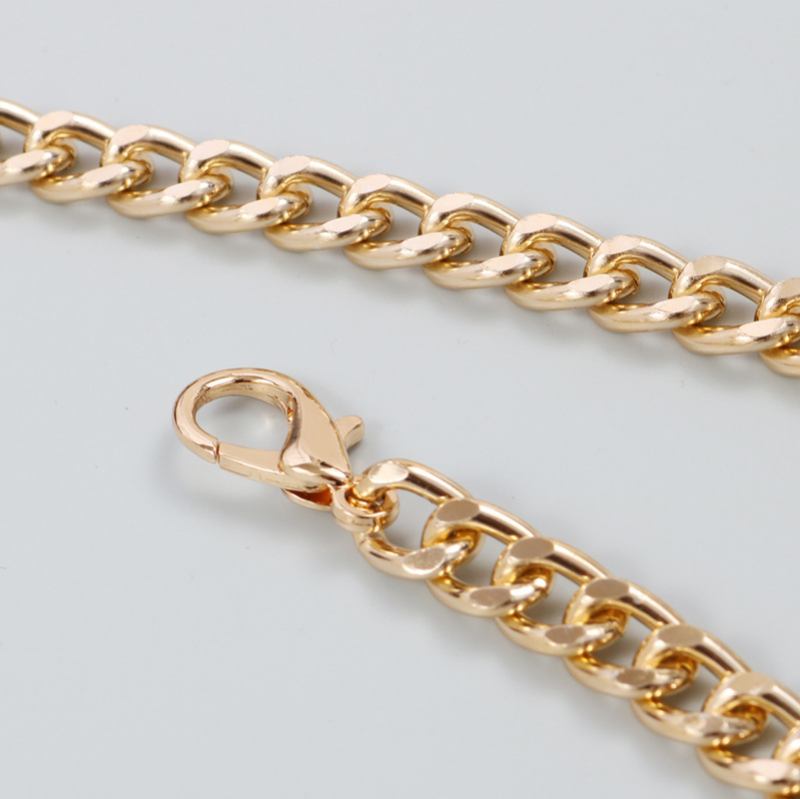 Multi-level Chain Dam Dekorativ Kedja Metall Guld Midjekedja Bälte