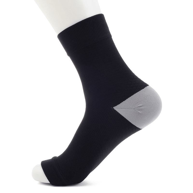 1 Par Herr Plantar Fasciitis Kompressionsstrumpor Fot
