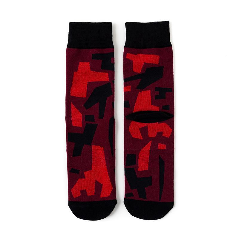Strumpor Street Män Och Kvinnor Trendiga Märken Casual Strumpor Harajuku Creative Cotton Socks