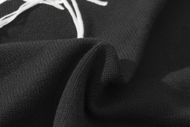 National Tide Lazy Style V-hals Cardigan Wool