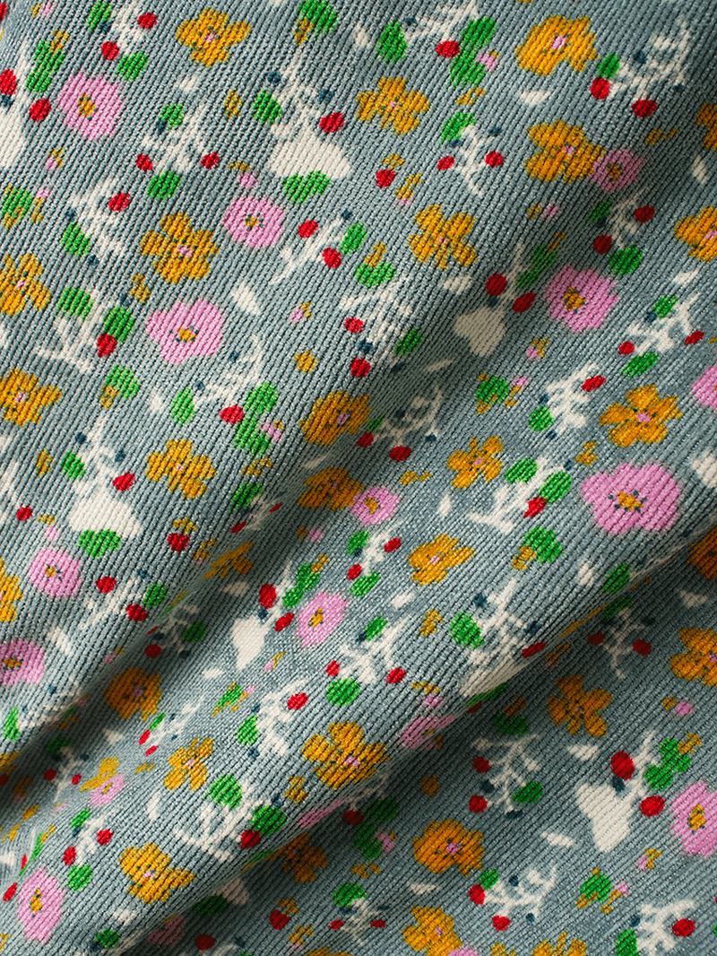 Bohemiskt Blommönster 3/4 Långa Ärmar Casual Jacka För Kvinnor