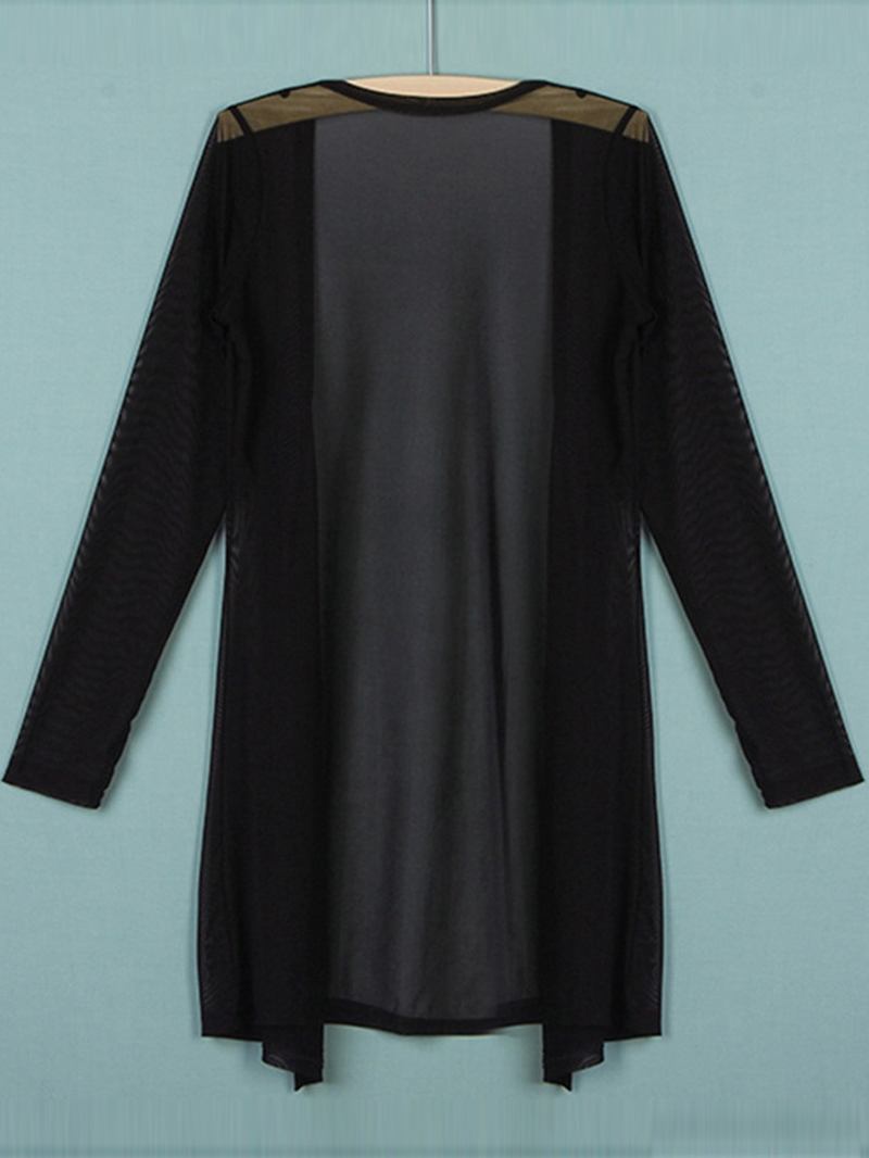 Kvinnor Mjuk Mesh Beach Cover Up