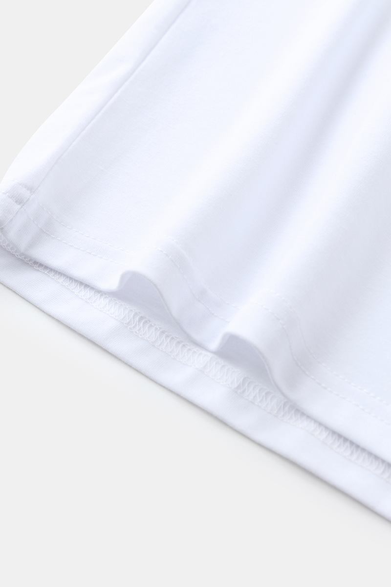 Herr Front Zip Bröstficka Kortärmad Lesure Sport Golf Shirts