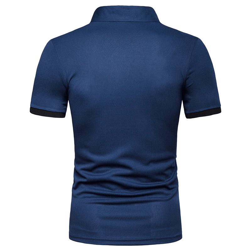 Herr Summer Casual Business Snygga Basgolfskjortor