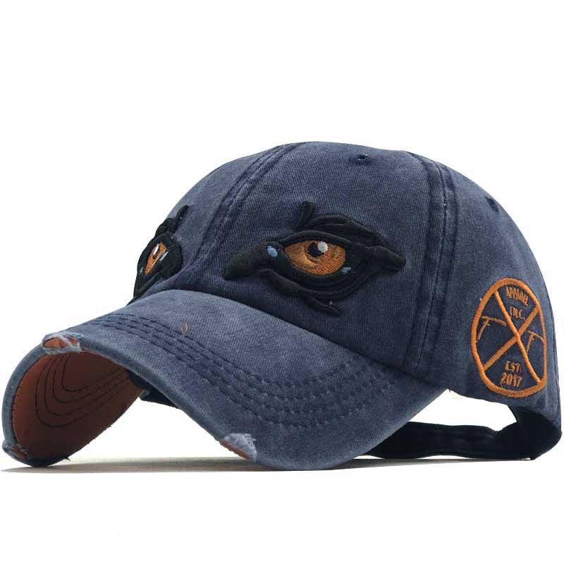 Cross Border Ny Baseballkeps På Våren Broderad Keps I Eyes Sun Proof Cap På Sommaren