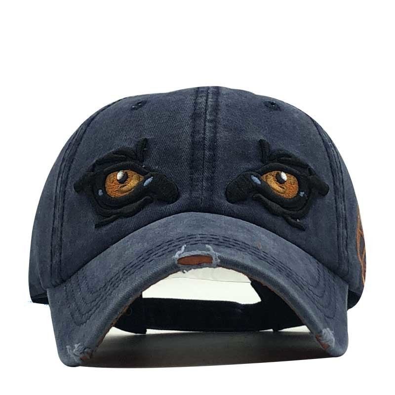 Cross Border Ny Baseballkeps På Våren Broderad Keps I Eyes Sun Proof Cap På Sommaren