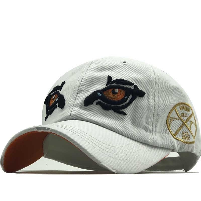 Cross Border Ny Baseballkeps På Våren Broderad Keps I Eyes Sun Proof Cap På Sommaren