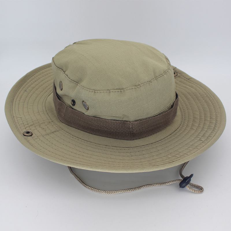 Fritid Jungle Rund Hatt Bergsbestigning Fiske Kamouflage Penny Hat