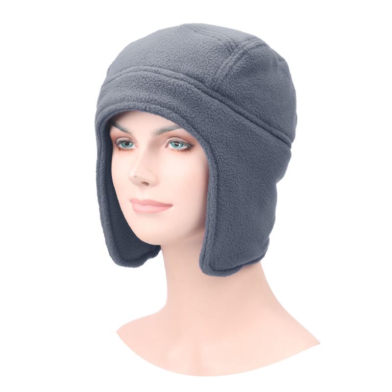 Hatt Outdoor Herr Plus Sammetsmössa Ridning Värme Förtjockning Dam Skidhörselskydd