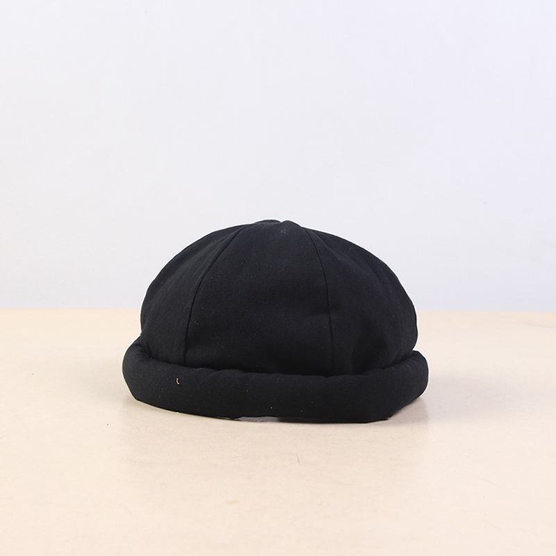 Herr Casual Mössa Ren Färg Hattar För Män