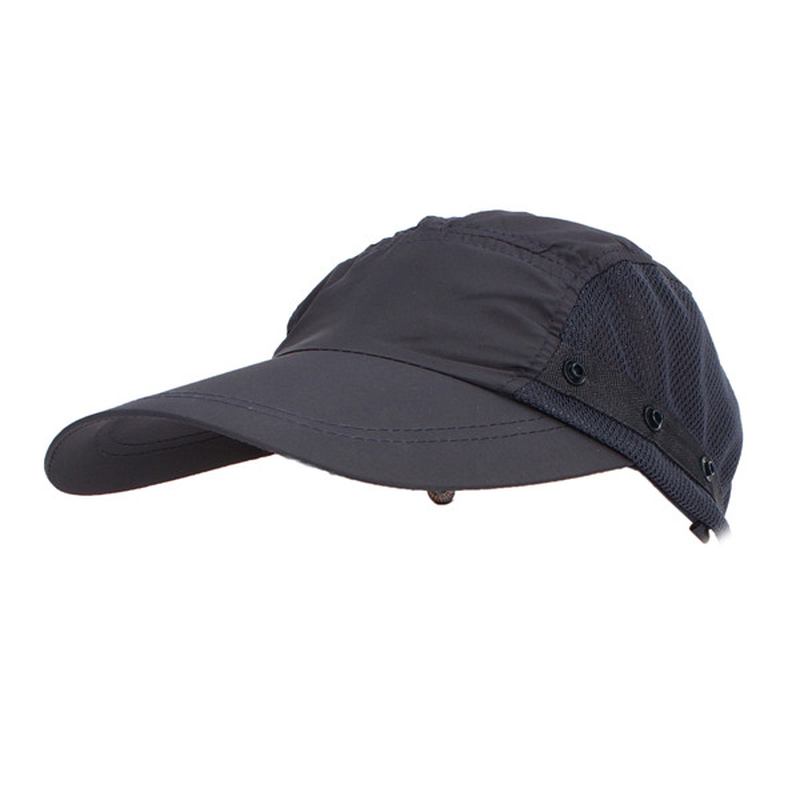 Herr Quick Dry Neck Cover Solfiske Hatt Öron Flik Hink Utomhus Uv Skydd Keps