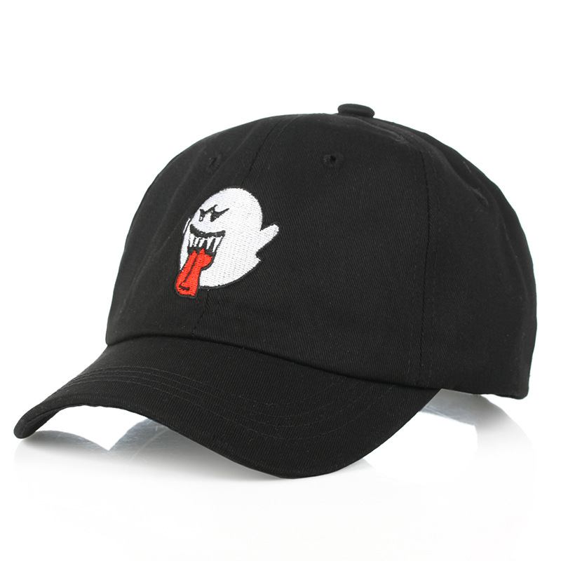 Kompatibel Med Apple Hip-hop Broderade Croooked Eaves Grimace Peaked Cap