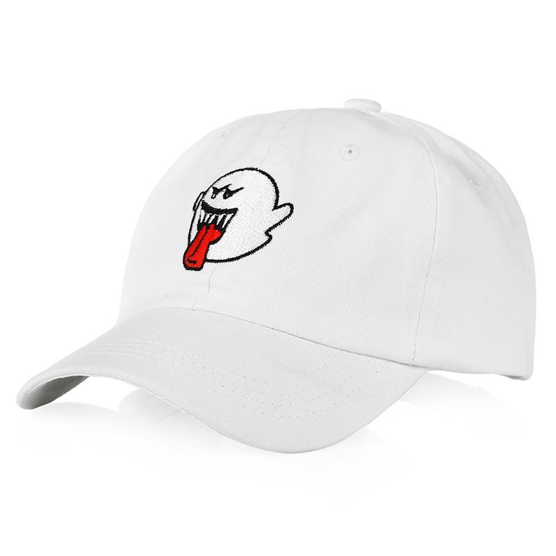 Kompatibel Med Apple Hip-hop Broderade Croooked Eaves Grimace Peaked Cap