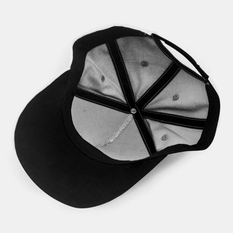 Män Bomull Enfärgad Poker Kärleksbrev Spadar Ett Mönster Casual Basebollkeps
