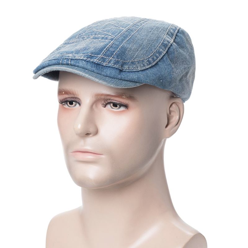 Män Kvinnor Bomull Vogue Basker Kepsar Solskydd Casual Utomhus Peaked Forward Hatt