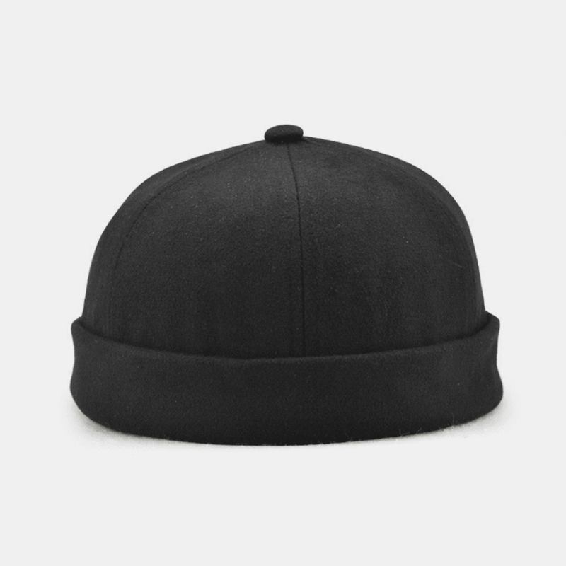 Män Kvinnor Enfärgad Sektion Hatt Hip Hop Hatt Sjömansmössa Båtlösa Hattar I Bomull