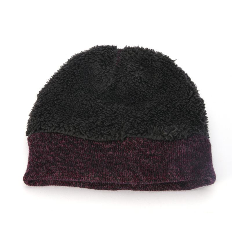 Män Kvinnor Vinter Stickad Mössa Scarf Handskar Set