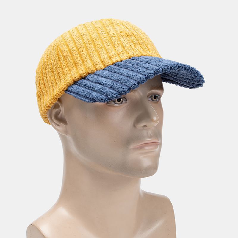 Män Manchester Kontrast Färg Casual Ungdom Personlighet Solskydd Curve Brätte Baseball Hat