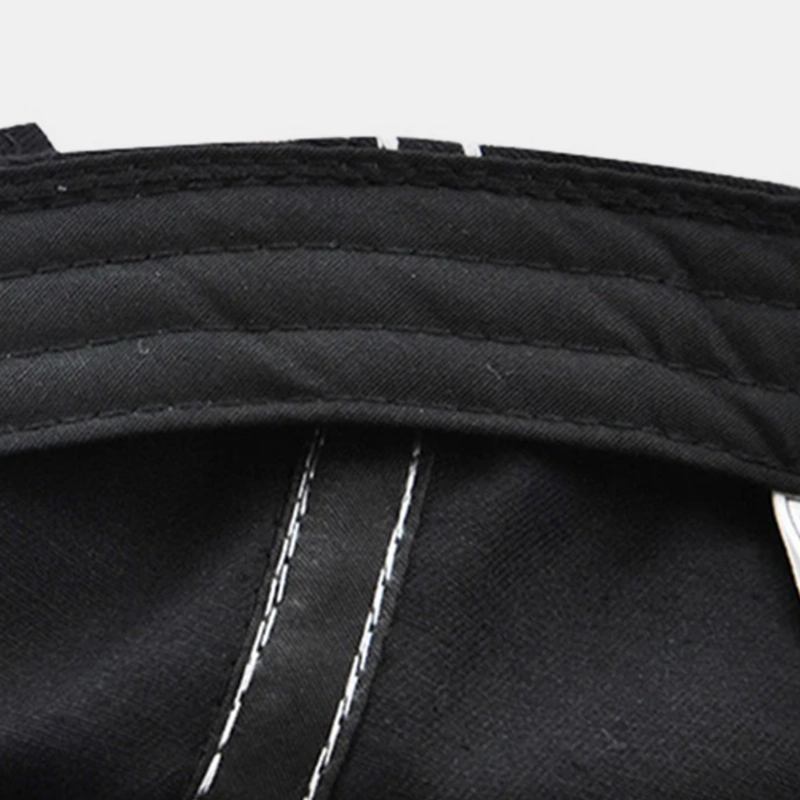 Män Polyester Bomull Färg Kontrast Patchwork Geometriskt Mönster Casual Solskydd Basker Platt Keps