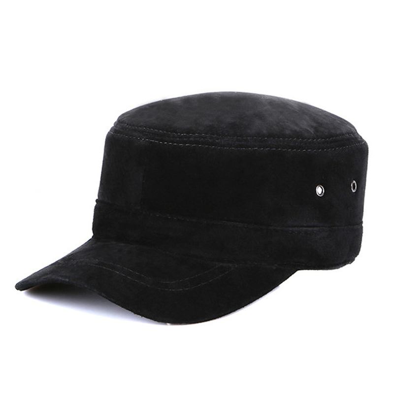 Män Vinter Varm Militär Flat Top Cap Casual Utomhus Solskydd Baseball Hat