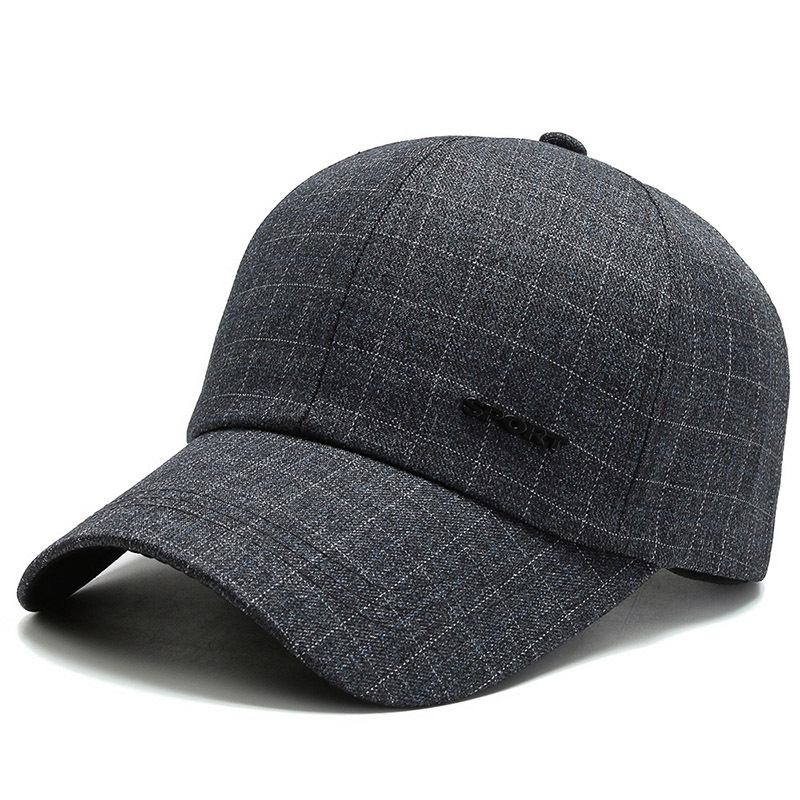 Medelålders Och Äldre Hatt Män Vår Och Höst
