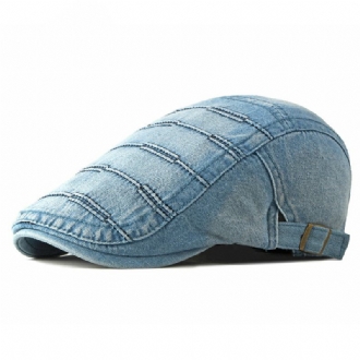 Mode Tvättad Cowboyhatt Damer Vår Och Sommar Casual Basker