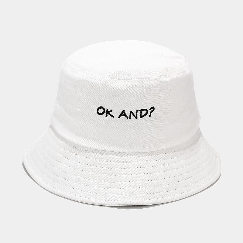 Ok Och Broderad Fiskarhatt