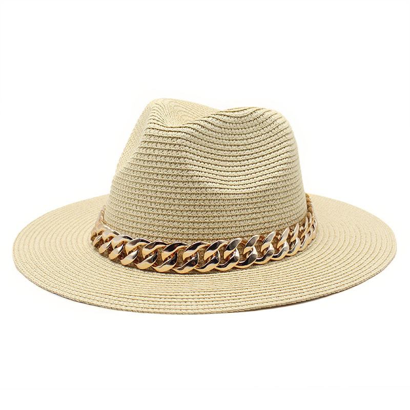 Sommarhattar Vårsvart Khaki Beach Casual Sommarhatt För Män