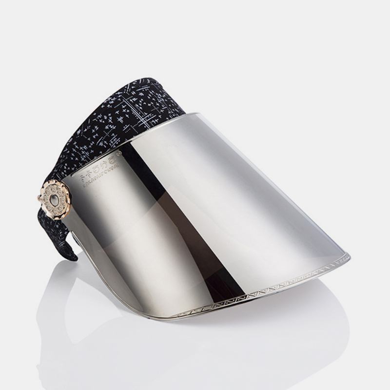 Spegel Dammtät Solhatt Tom Topphatt Anti-uv Stor Brätte Cover Face Hat
