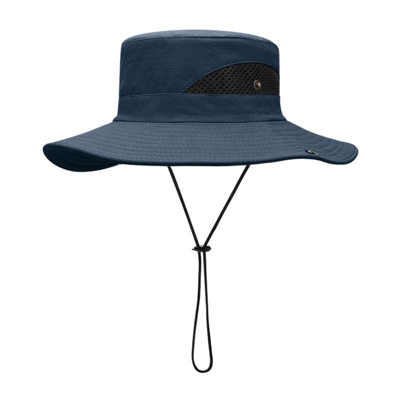 Summer Fisherman Hat Solskyddsmedel Uv Andningsbar Bärbar Fiskesolskydd Bergsbestigning Stor Brättehatt