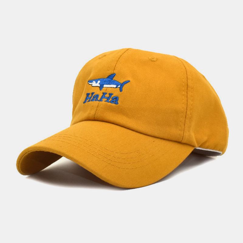 Unisex Bomull Koreanskt Broderimönster Justerbar Utomhussolskydd Basebollkeps
