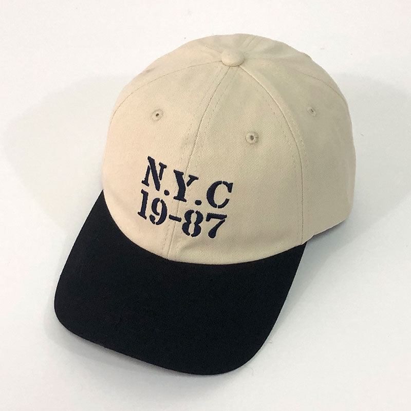 Unisex Brevbroderimönster Justerbar Hatt Sommarresor Solskydd Solcreme Baseballkeps