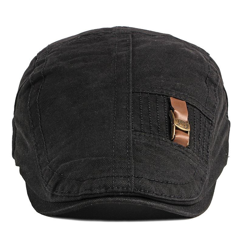 Unisex Justerbara Målare Basker Caps Klassisk Newsboy Cabbie Hat