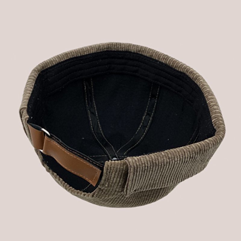 Unisex Manchesteretikett Patch Döskalle Keps Casual Utomhus Höst Vinter Varm Justerbar Brättelös Beanie Hyresvärd Keps