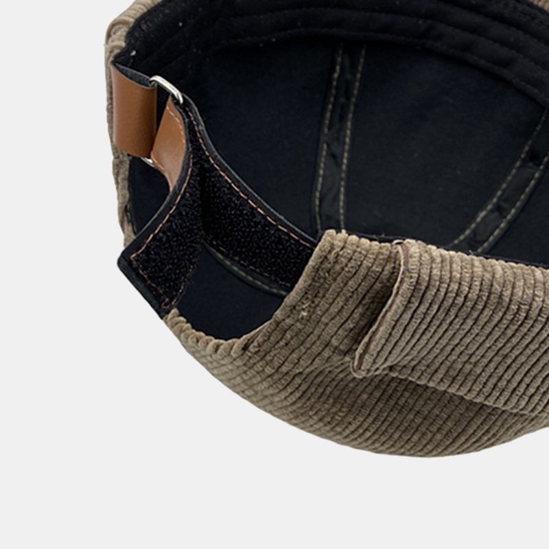 Unisex Manchesteretikett Patch Döskalle Keps Casual Utomhus Höst Vinter Varm Justerbar Brättelös Beanie Hyresvärd Keps
