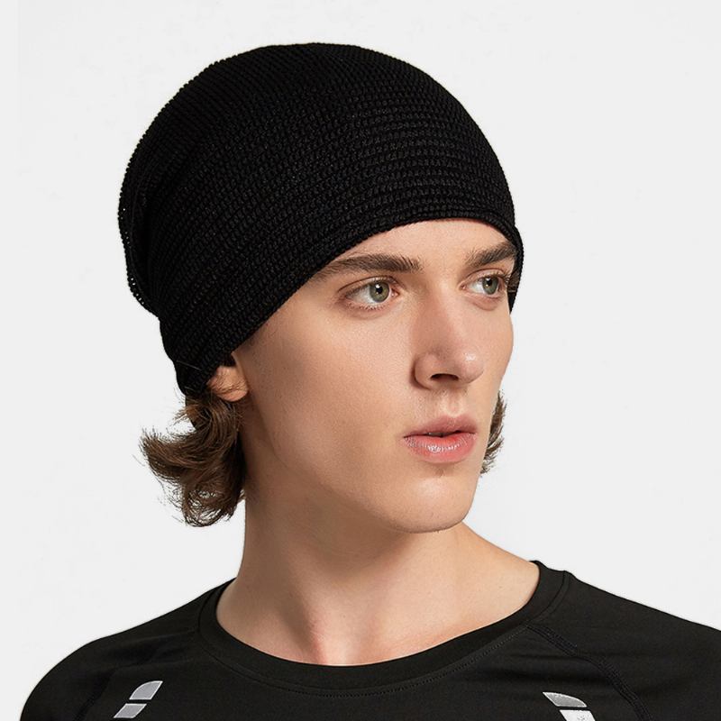 Unisex Multifunktionsnät Andas Svettabsorberande Hip-hop Sporthuvudband Scarf Mössmössa