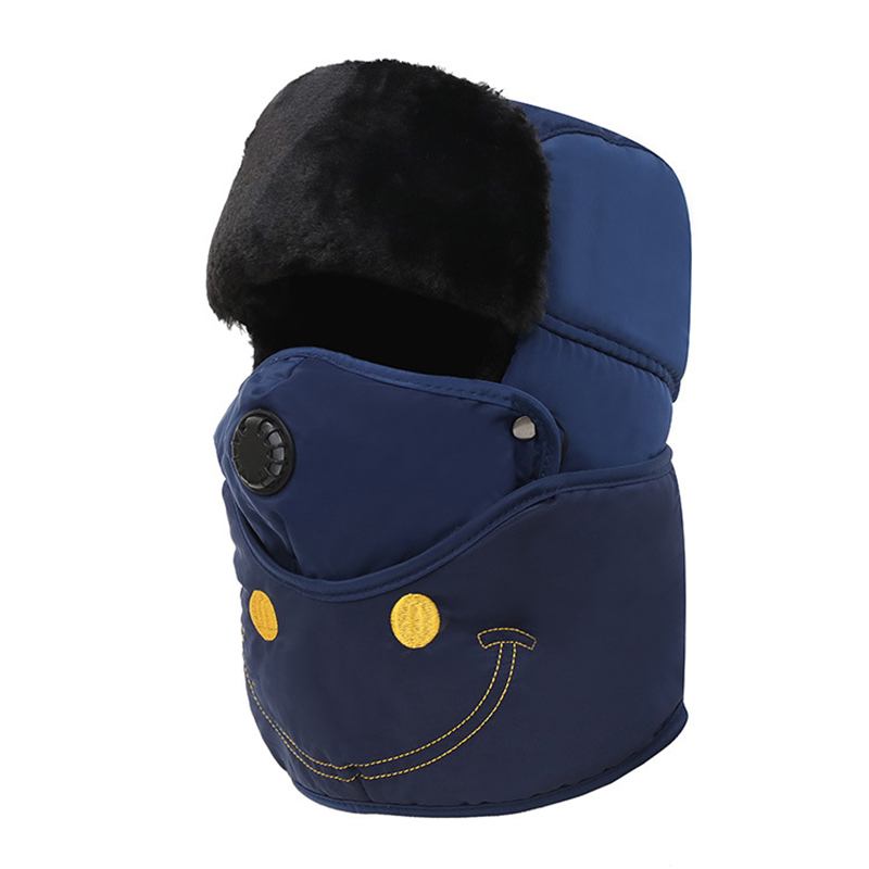Unisex Vinterbroderad Universalhatt För Utomhusbruk