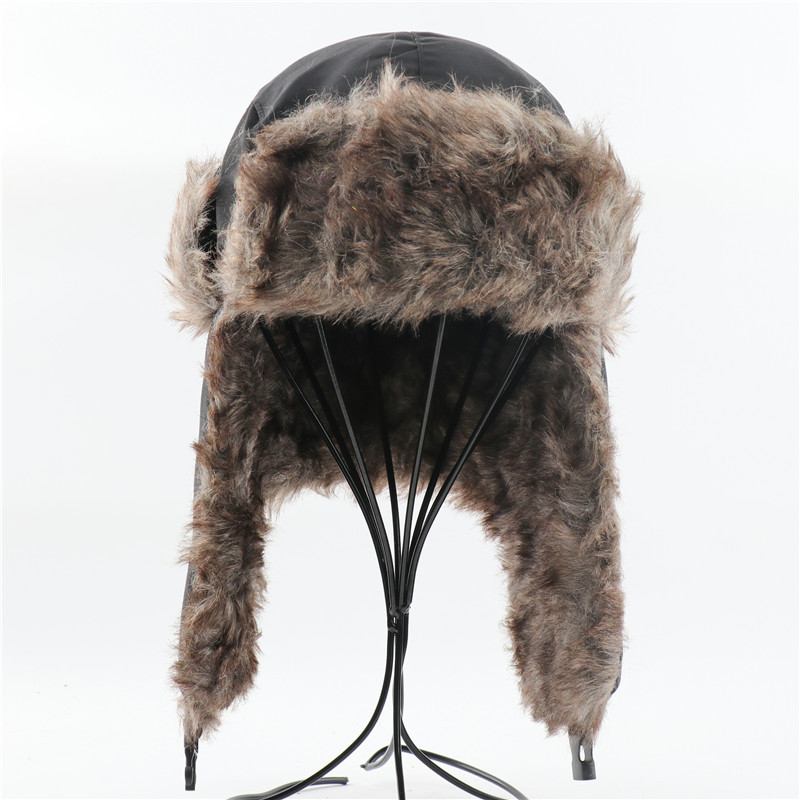 Unisex Warm Vattentät Vindtät Öron Ansiktsskydd Outdoor Trapper Hat