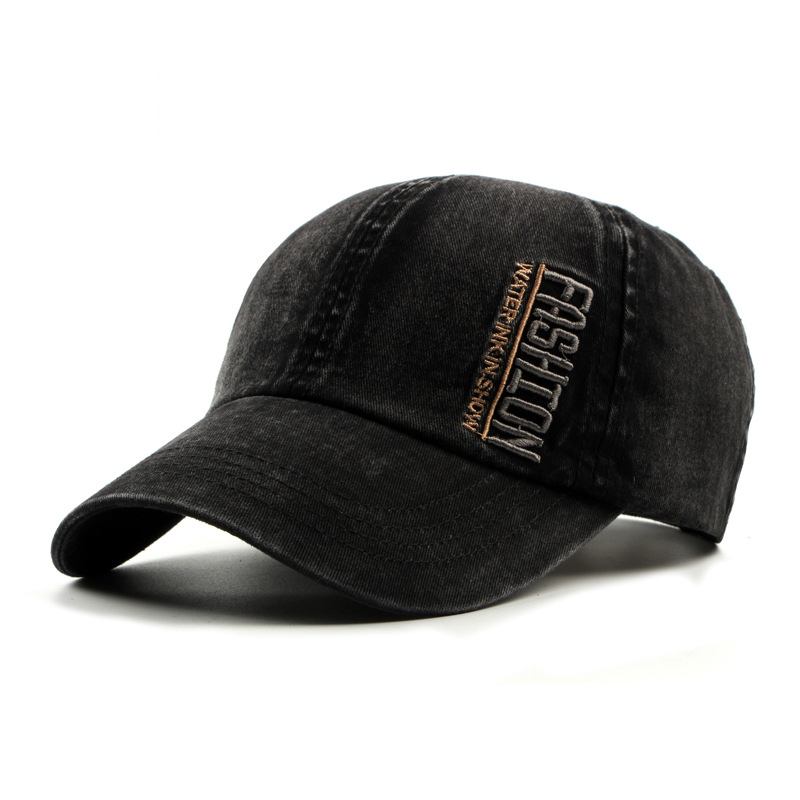 Utomhus Sol Bergsklättring Sport Anka Tongue Baseball Keps Broderad Bokstav Bomulls Hatt