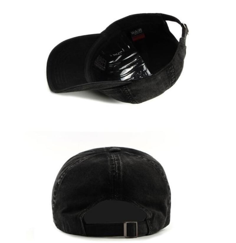 Utomhus Sol Bergsklättring Sport Anka Tongue Baseball Keps Broderad Bokstav Bomulls Hatt