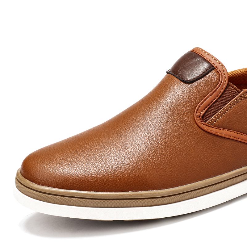 Herr Retro Mjuk Walking Sole Casual Business Loafers