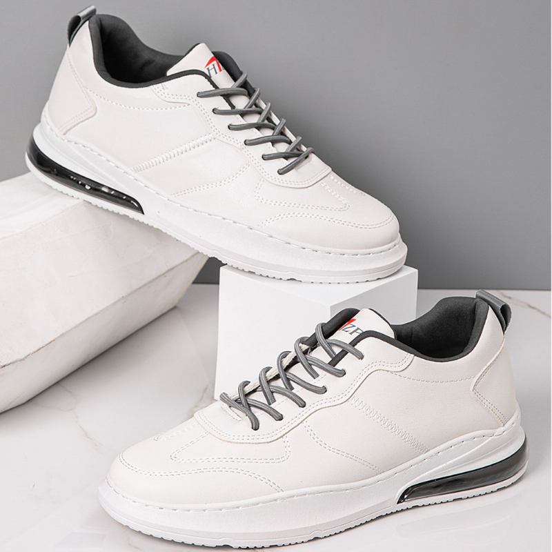 Män Mjuk Sula Lättvikts Andas Vattentät Casual Court Sneaker Sportskor