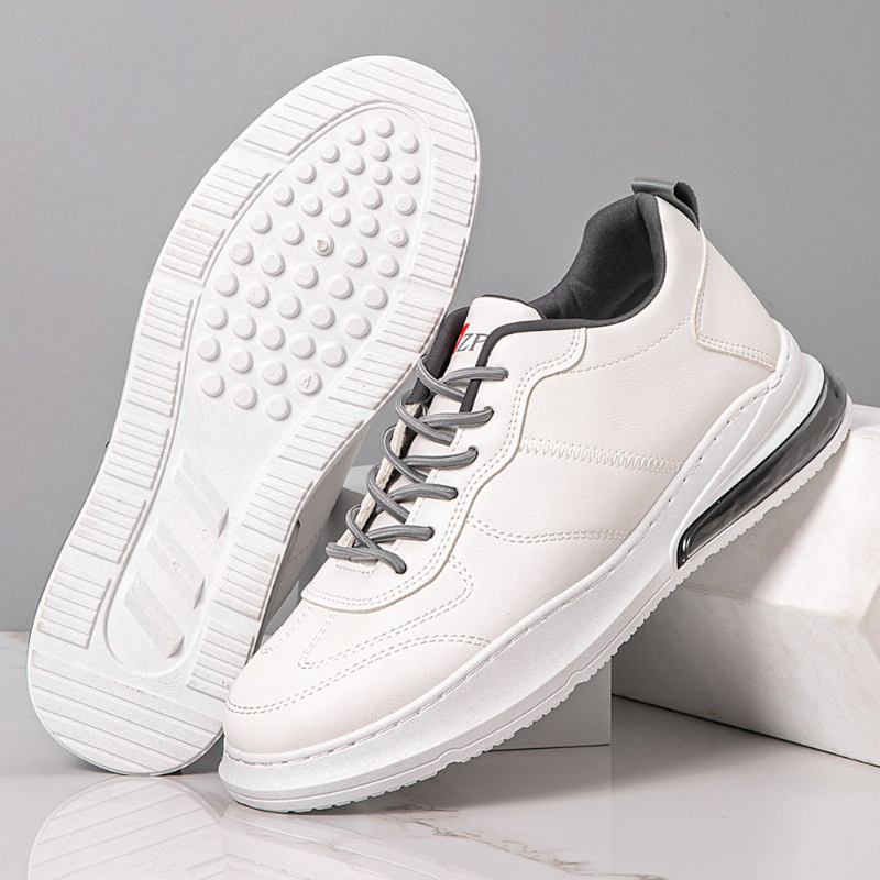 Män Mjuk Sula Lättvikts Andas Vattentät Casual Court Sneaker Sportskor